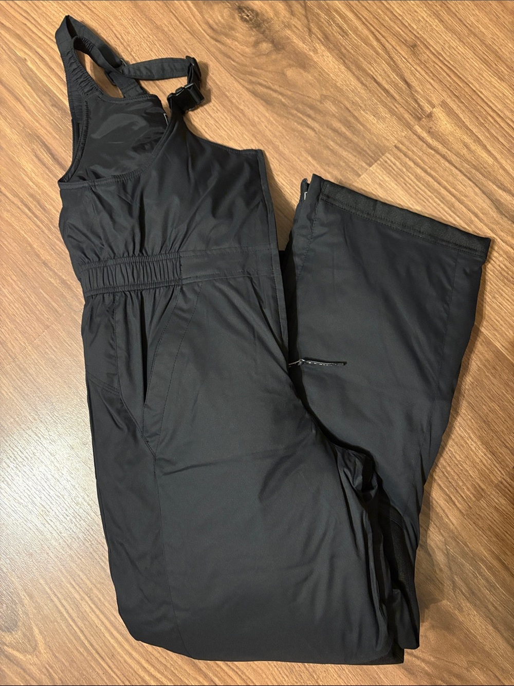 L.L. Bean Black juniors Snow/Ski Bib Jumpsuit